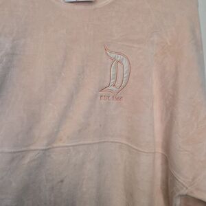 Peach Embroidered Floral Disneyland Spirit Jersey